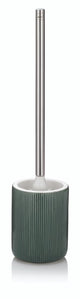 Scopino WC Kela con supporto ava - grigio scuro -