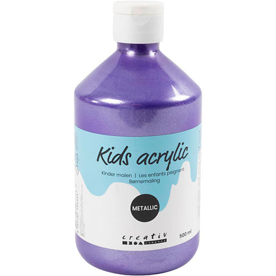 Pintura acrílica A-color metalizada, metalizada, violeta, 500 ml 1 botella
