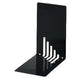 Fermalibri Abi mazza metallo 8,5x14x14cm nero