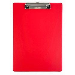Portapapeles office depot pvc a4 clip rojo