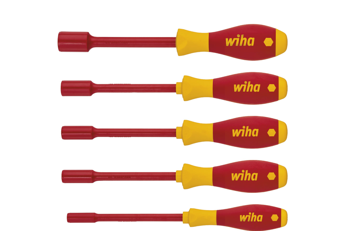 Wiha zeskantsteeksleutel-set | 5-delig | 5,5 | 1 stuk - 29466 - 29466
