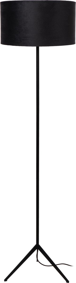 Lucide tondo - lampada da terra - ø 38 cm - 1xe27 - nero