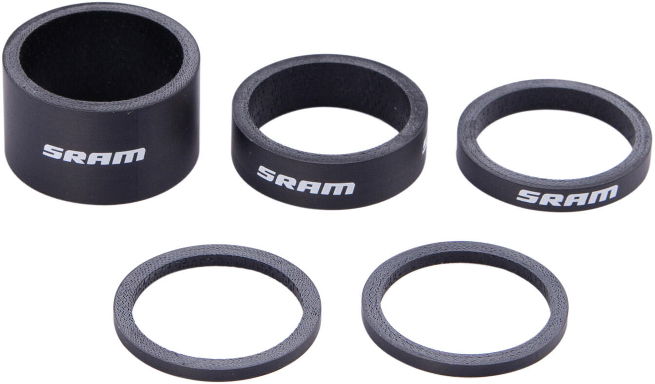 Set di distanziali SRAM 2.5x2 5 10 20mm bianco