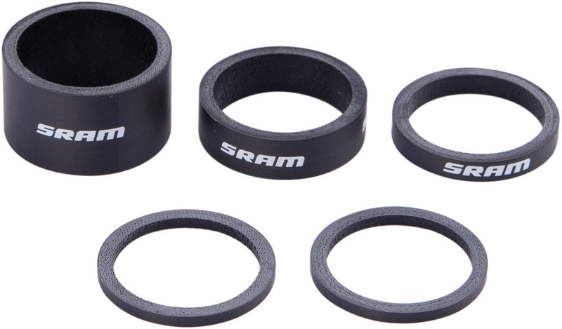 Set di distanziali SRAM 2.5x2 5 10 20mm bianco