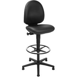 Abi drawing stool topstar tec 50c artificial leather black