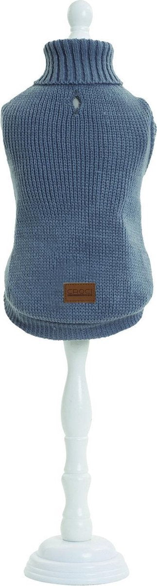 Maglia per cani Croci col mosca grigio (60 cm)