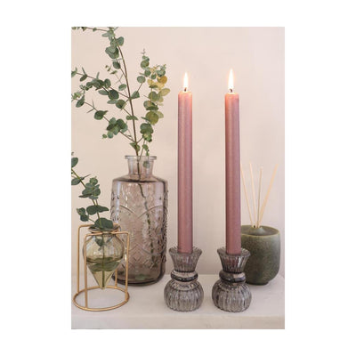 Candela da cena Ideas 4 stagioni Bliss Pink, set da 3 pezzi