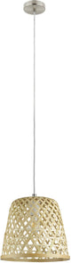 Eglo kirkcolm hanglamp - 1 lichts - ø30 cm - e27 - nikkel mat