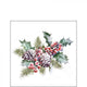Ambiente servetten holly and berries 33cm 20 stuks
