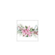 Servilletas Ambiente 25cm poinsettia rosa
