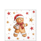 Ambiente sevetten cocoa 25x25cm paper 100% fsc
