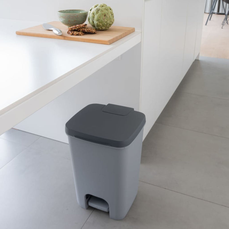 Curver Curver Pedal Bin Essentials 20 L Grigio chiaro