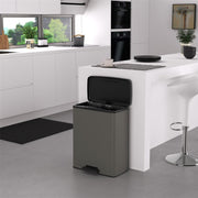Curver Curver Curver Decobin Pedal Bin 65L Cool Grey - afbeelding 4