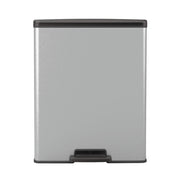 Curver Curver Pedal bin Deco Rectangular 65 L Silver colored - afbeelding 1