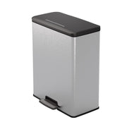 Curver Curver Pedal bin Deco Rectangular 65 L Silver colored - afbeelding 3