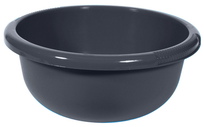 Curver afwasbak rond 28cm 4l antraciet