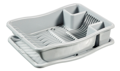 Curver Curver Drening Rack sull'altopiano 38x29x8,5 cm grigio chiaro