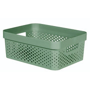 Curver Curver Infinity Dots Cesto di stoccaggio 11L verde - afbeelding 1
