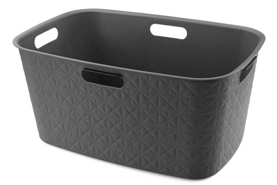 Curver Softex laundry basket 45l anthracite