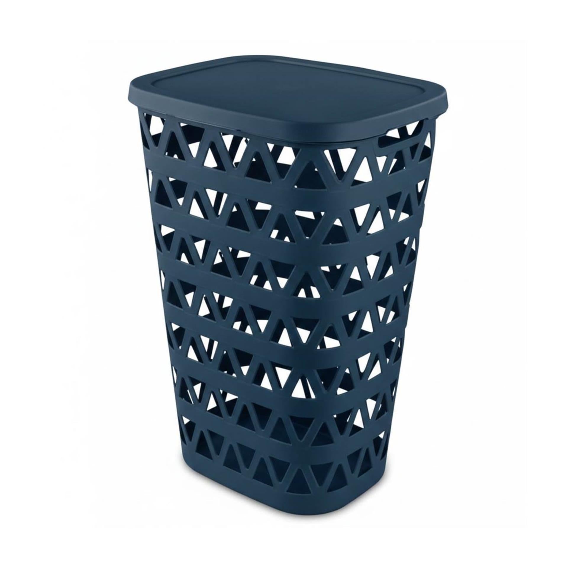 Portabiancheria Curver Oceana con coperchio 55 l