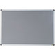 Pannello combinato bi-ufficio in alluminio 60x45 cm grigio