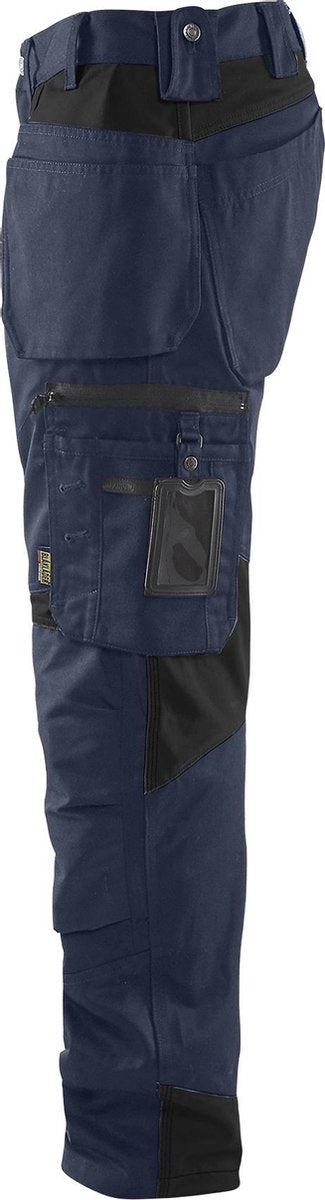Blåkläder blaklader werkbroek met spijkerzakken 1555-1860 - donker marineblauw zwart - c46