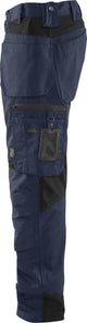 Blåkläder blaklader werkbroek met spijkerzakken 1555-1860 - donker marineblauw zwart - c46