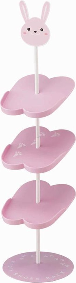 Zapatero Yamazaki para niños - conejo - rosa
