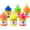 Creativ company pintura acrílica neón, colores neón, 6x500 ml 1 caja