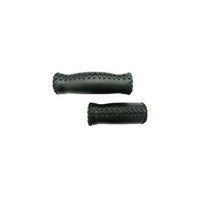 Empuñadura Velo Cuero 92 127mm Negro (par)