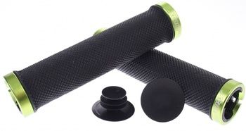 Ergotec handvatten bilbao lang lang zwart groen