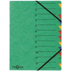 Ordinamento cartella pagina verde A4