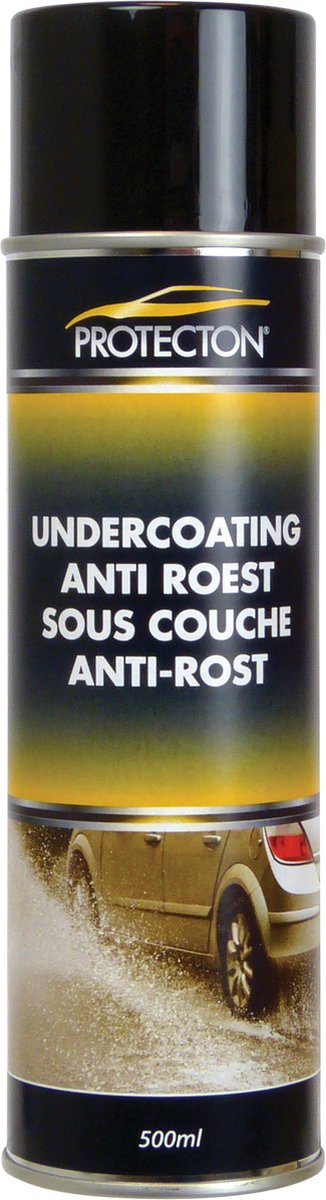 Protecton anti-rust - protection against rust formation - sound-absorbing properties - does not damage the paint - in a handy spray can - 500ml