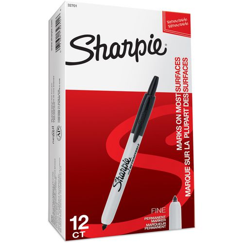 Marcador permanente con pulsador Sharpie