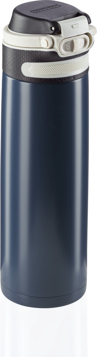 Leifheit Leifheit Termosfless Flip 600 ml di blu scuro