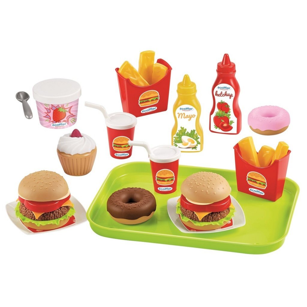 Set de comida y bocadillos más ecológicos + bandeja de 25 piezas