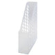 Porta revistas han 1602 poliestireno para a4 32x7,6x24,8cm transparente