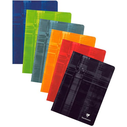 Geniet schrift clairfontaine 3155 a4 21x29,7cm 90g assorti gelinieerd