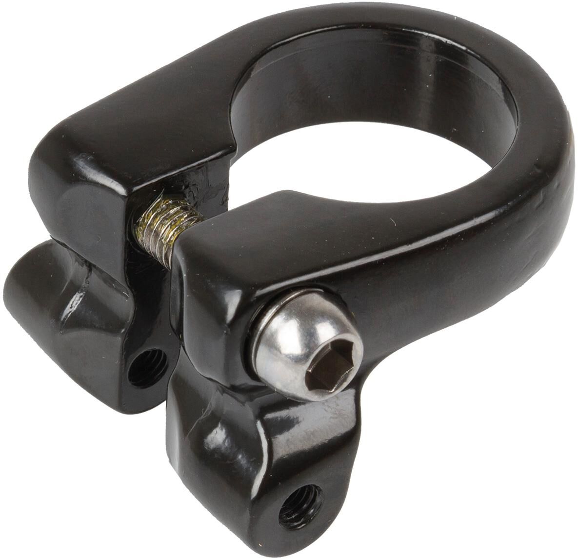 M-Wave Saddle Pen Clamp M6 Inen 28.6 mm Negro con punto de montaje adicional