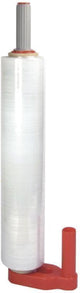 Raadhuis handafroller - voor stretchfolie - kunststof rood - rd-351196