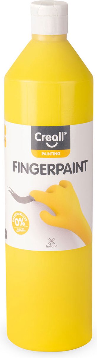 Conservación de pintura con los dedos de la creación de amarillo libre, 750 ml
