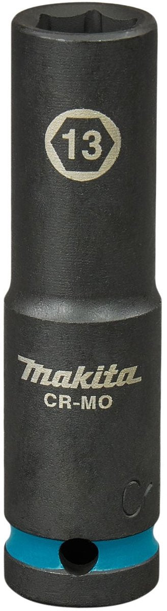 Imp Makita vaso de impacto act negro, 1 2 13 mm de largo - e-16449