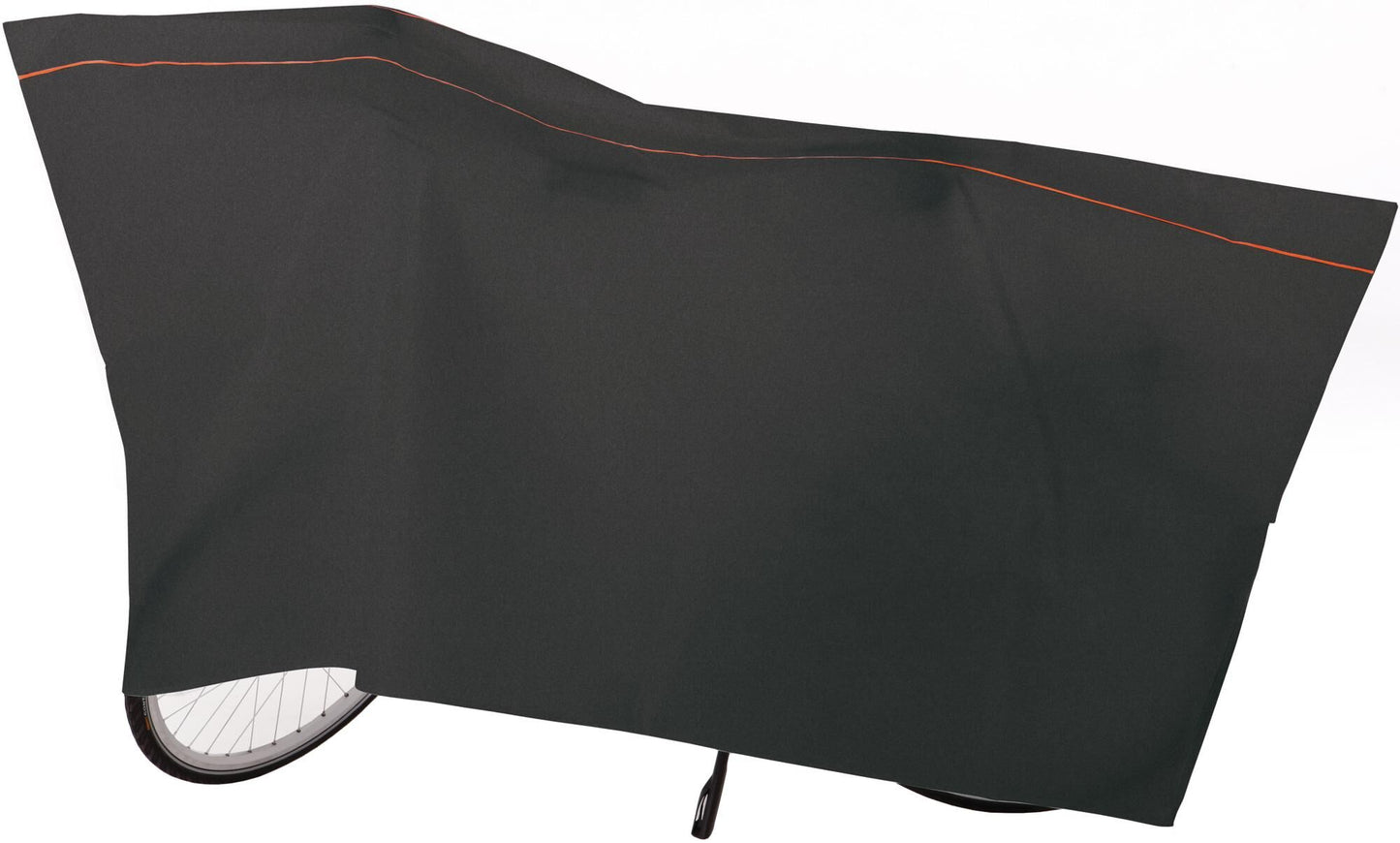 VK Cubierta de protección para bicicletas (76) Negro interior