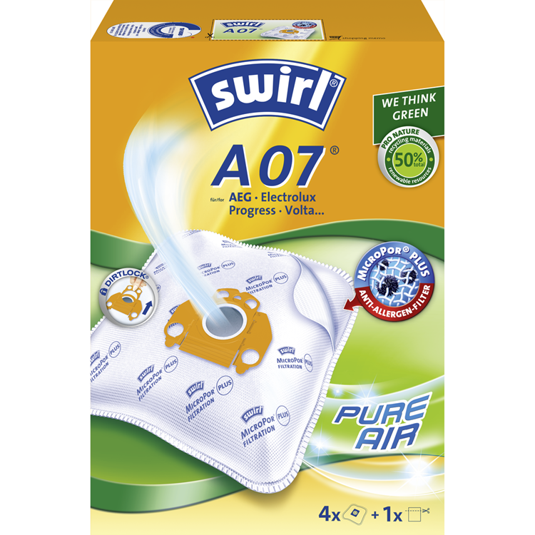 Swirl? 1024851 - swirl szz a 07 4 mp plus stofzuigzak a07 1mp + | 3 stuks