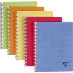 Spiral shards linicolor clairfontaine 328126 a4 assorted checked