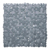 Tappetino doccia Wicotex antiscivolo pietre 53x53 cm grigio