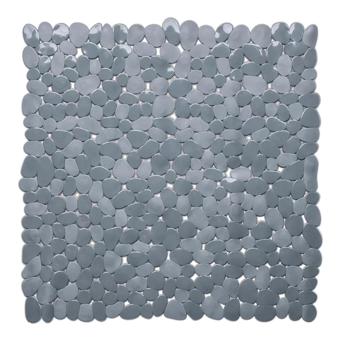 Tappetino doccia Wicotex antiscivolo pietre 53x53 cm grigio