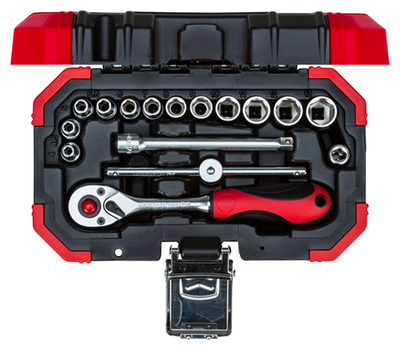 Set chiavi a bussola Gedore r49003016 | 1 4 | sw | 4-13mm| 16 pezzi - 3300050