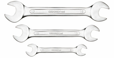Gedore steeksleutelset kort | sw 6-17 mm | 6-dlg - 3300958