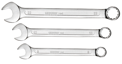 Gedore r09105024 | juego de llaves combinadas | 6 - 32 mm | métrico | 24 piezas - 3300995